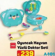 MGS OYUNCAK HAYVAN YÜZLÜ DOKTOR SETİ
